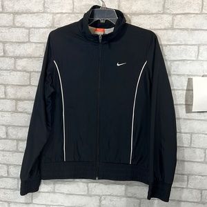 Nike the athletic department mesh lined zip up jacket size Large (12/14)